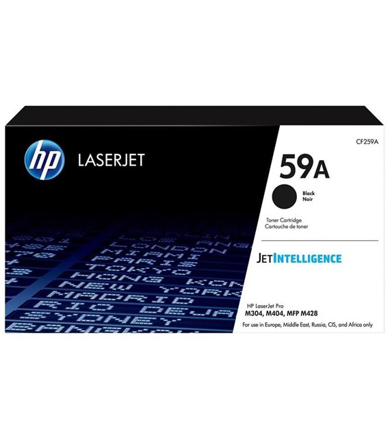 Toner O HP 59A CF259A Black 3000s HP 59A HP LaserJet Pro M404 LaserJet Pro Mfp M428