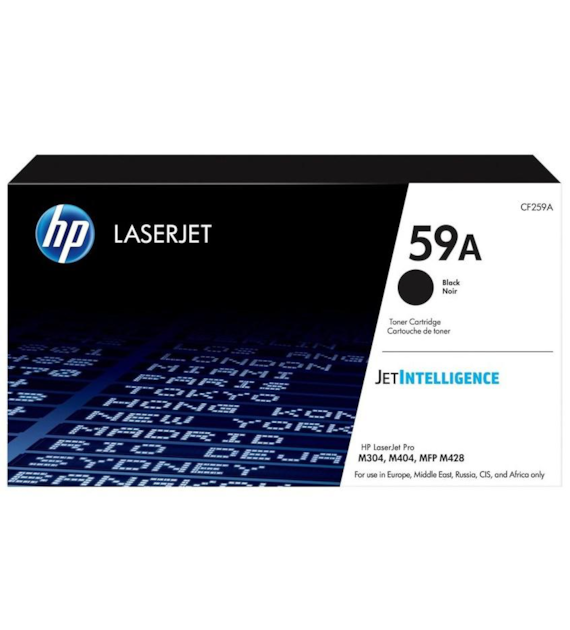 Toner O HP 59A CF259A Black 3000s HP 59A HP LaserJet Pro M404 LaserJet Pro Mfp M428