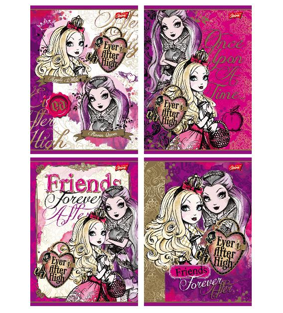 Zeszyt A5 32k Linia Laminowany Ever After High Majewski 52870
