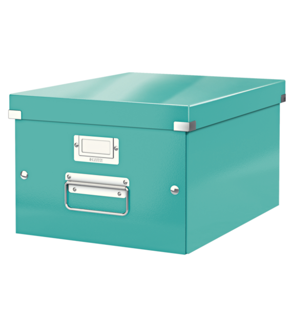 Pudło Uniwersalne A4+ Click & Store Turkusowe Lodowe Niebieskie 6044-00-51 Leitz