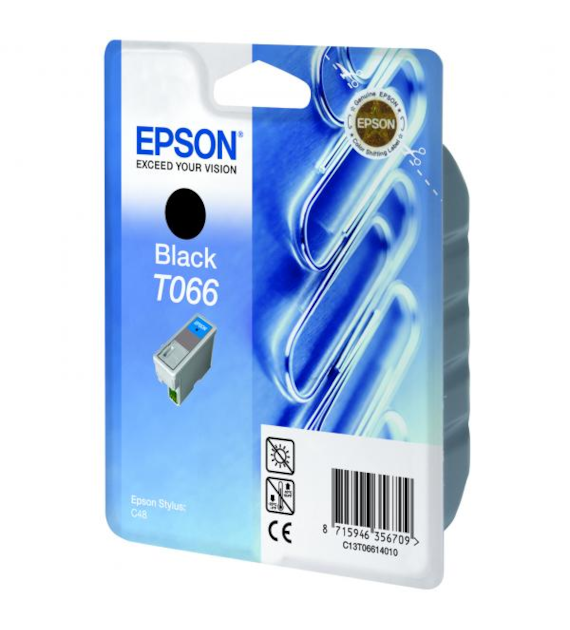 Tusz O Epson C13T066140 czarny 220s 10ml Epson Stylus C48