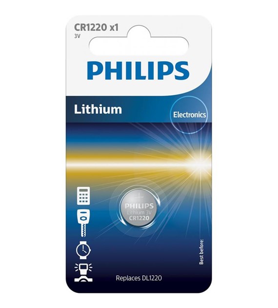 Bateria Philips Cr-1220 3V