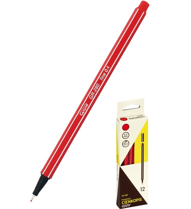 Cienkopis Taurus Czerwony F-104 GR-280