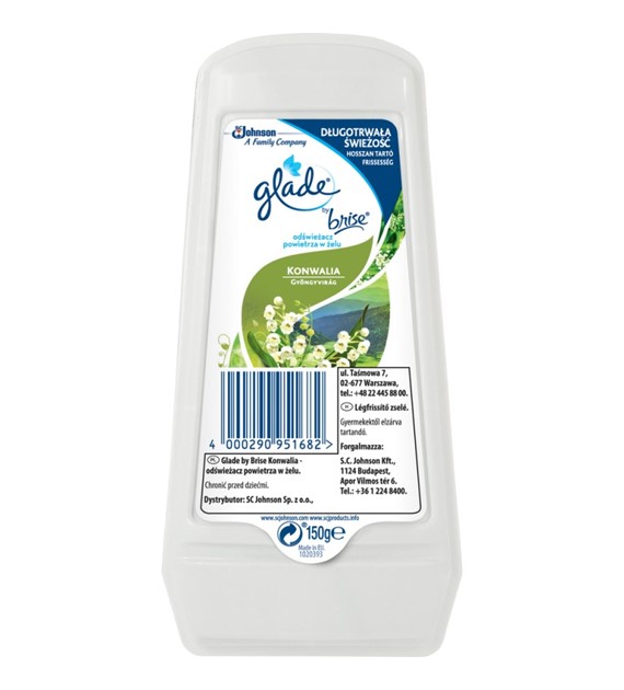 Odświeżacz W Żelu Brise Glade 150ml Konwalia Muguet 951682