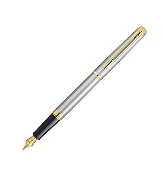 Pióro Waterman Hemisphere Stalowe  GT FP F S0920310