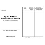 Druk Pracownicza Książeczka Zdrowia BHP A6 Sieradzki BHP-2