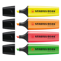 Zakreślacz Stabilo Boss 70 Etui 4szt.70/4