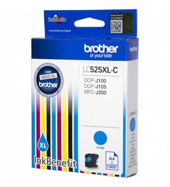 Tusz O Brother LC525XL-C Niebieski DCP J100 J105 MFC J200