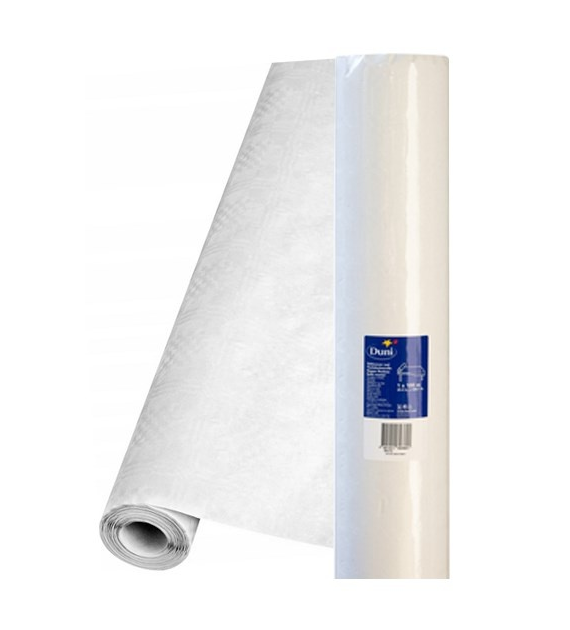 Obrus papierowy w rolce Biały 10m x 120cm 18546 Papstar