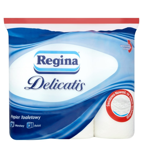 Papier Toaletowy Regina Delicatis 4V opk.9szt