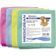 Ściereczka Z Mikrofazy MediClean 30x30cm 360g Zielona IM-AKC-0303G opak 5szt.