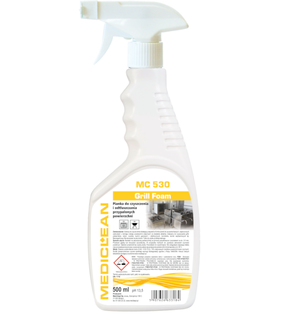 Pianka do Przypalonych Powierzchni Grill Foam MediClean 500ml MC 530
