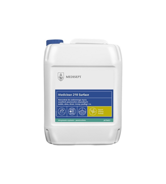Preparat Do Mycia Powierzchni Zmywalnych  Surf Clean MediClean 5L Zielona Herbata MC 210