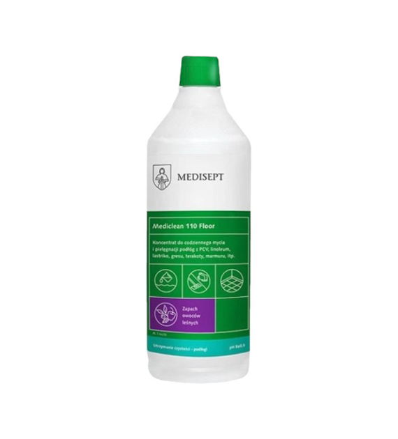 Preparat Do Codziennego Mycia Podłóg Floor Clean MediClean 1L Owoce Leśne Mc 110