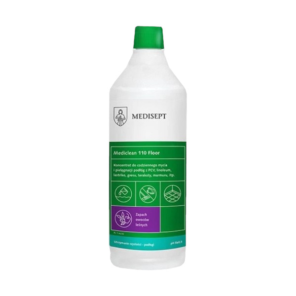 Preparat Do Codziennego Mycia Podłóg Floor Clean MediClean 1L Owoce Leśne Mc 110