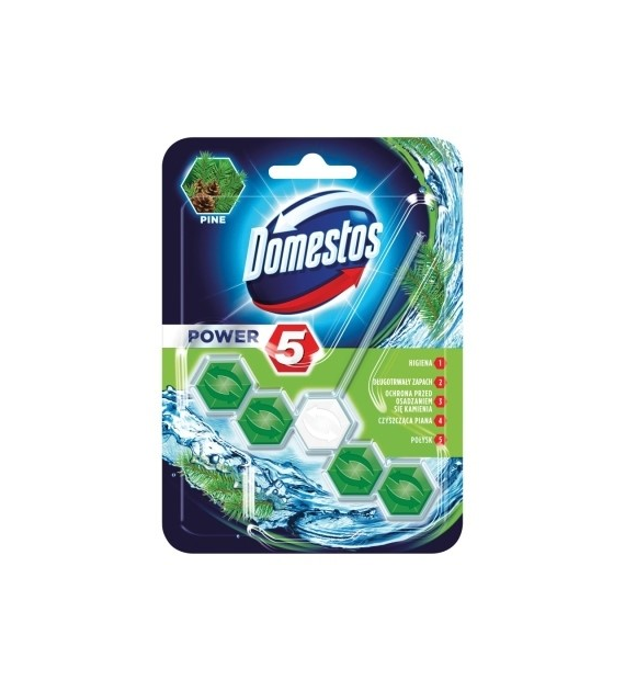 Koszyk Do Wc Domestos 5 Kulek Pine  55g / 50g