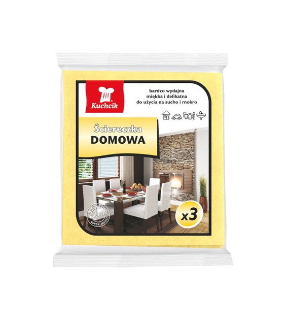 Ścierka Domowa opk 3szt 3221 Kuchcik