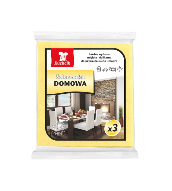 Ścierka Domowa opk 3szt 3221 Kuchcik