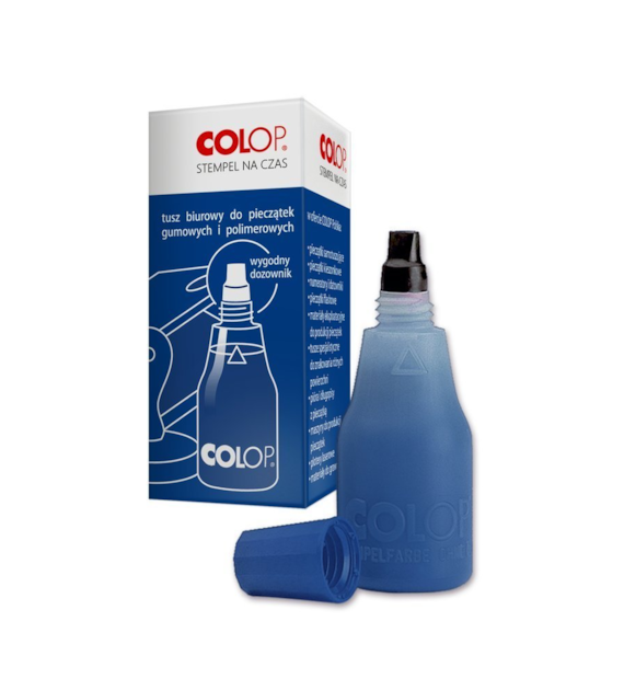 Tusz Do Pieczątek Colop 25ml Niebieski