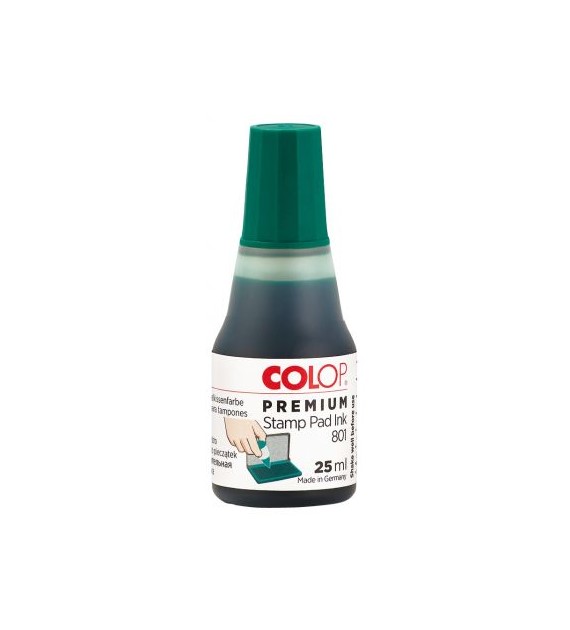 Tusz Do Pieczątek Colop 25ml Zielony