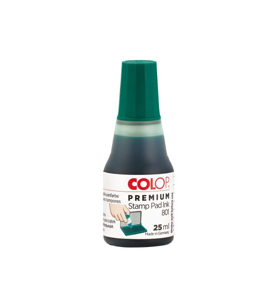 Tusz Do Pieczątek Colop 25ml Zielony