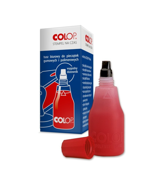 Tusz Do Pieczątek Colop 25ml Czerwony