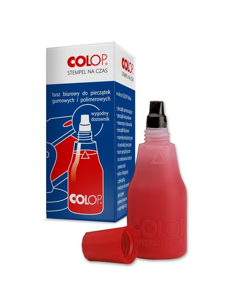 Tusz Do Pieczątek Colop 25ml Czerwony