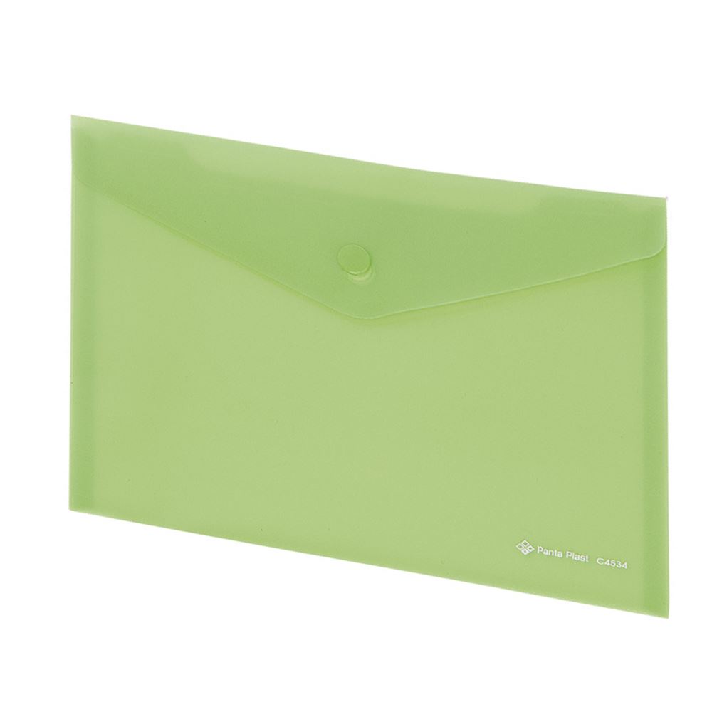 Koperta A5 przezroczysta Focus C4534 Zielona