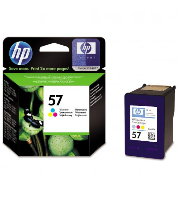 Tusz O HP C6657AE 57 kolorowy 500s 17ml HP DeskJet 450 5652 5150 5850 psc-7150 OJ-6110
