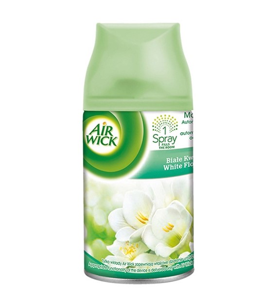 Wklad Do Odświeżacza Powietrza 250ml Białe Kwiaty Airwick Freshmatick