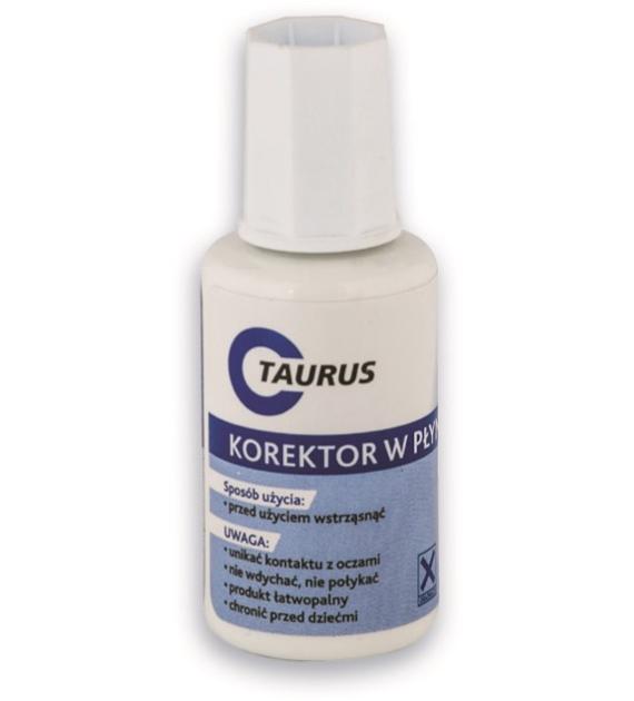Korektor W Płynie 20ml TK-420W Taurus