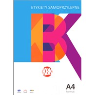 Etykiety Samoprzylepne A4 40etx100szt. 52,5x29,6mm KBK