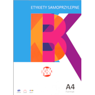 Etykiety Samoprzylepne A4 8etx100szt. 105x74mm KBK