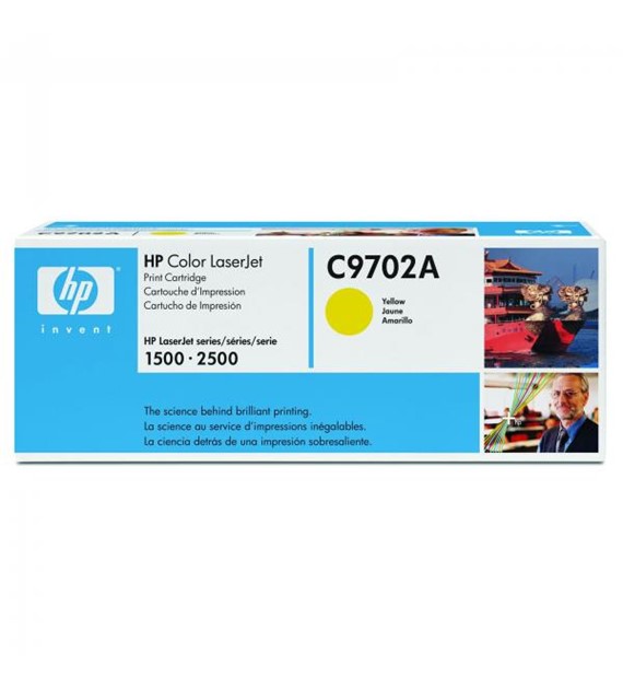 Toner O HP C9702A żółty 4000s 121A HP Color LaserJet 1500 L 2500 2500N 2500L 2500TN