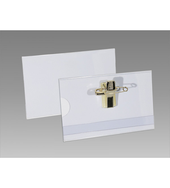 Identyfikator z Klipsem i Agrafką 39-610001 Taurus Office Products