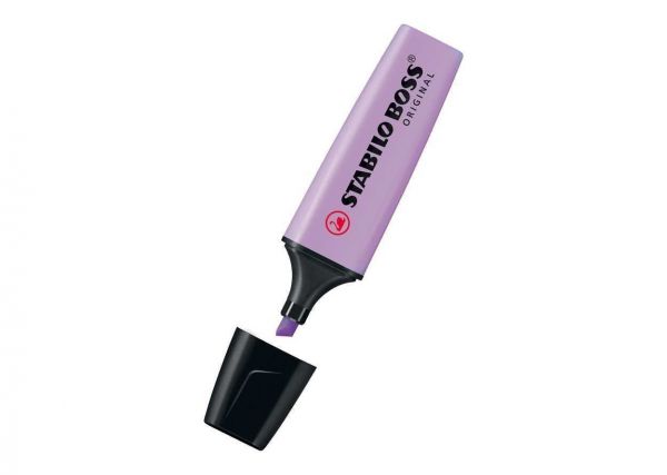 Zakreślacz Boss Stabilo 70/155 Pastelowy Lila