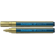 Marker Olejowy Schneider Maxx 270 1-3mm Okrągły Złoty