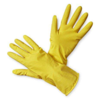Rękawice Gumowe Gospodarcze żółte S, L, M, XL Plast
