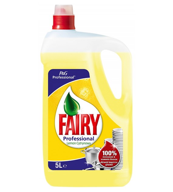 Płyn Do Mycia Naczyń Fairy 5L Lemon/Sensitive