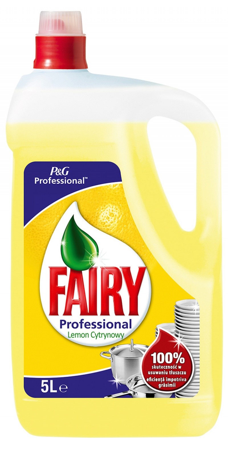 Płyn Do Mycia Naczyń Fairy 5L Lemon/Sensitive