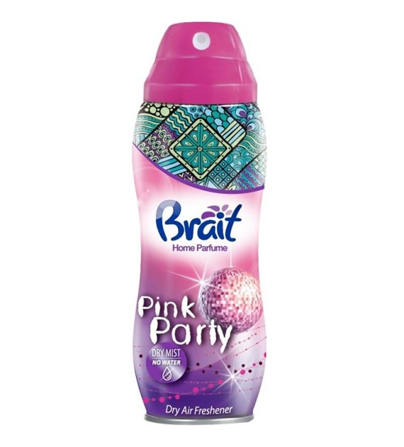 Odświeżacz Powietrza Brait Suchy Spray 300ml Pink Party