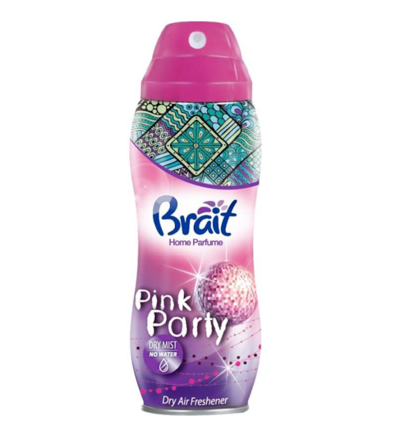 Odświeżacz Powietrza Brait Suchy Spray 300ml Pink Party