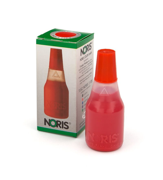 Tusz Do Pieczątek 110S czerwony 25ml Noris
