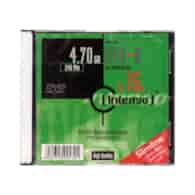 Płyta DVD-R Slim Intenso 4.7 GB 16x 120min.10szt. IHQ 4101652