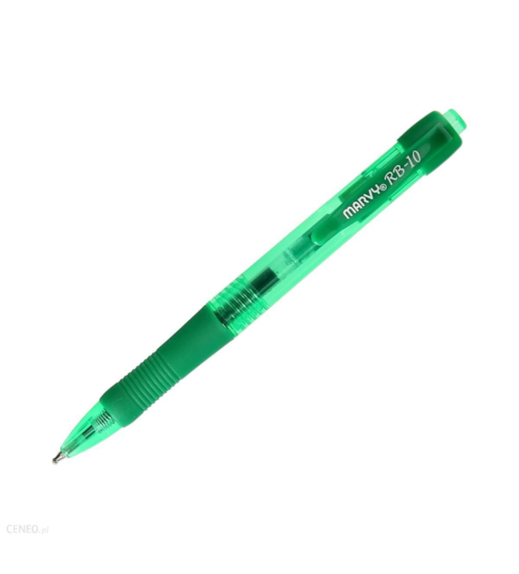 Długopis Automatyczny RB-10 Zielony Wielkopojemny Marvy 204704 Uchida