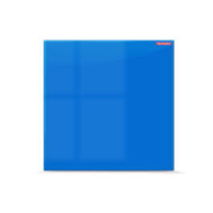 Tablica Szklana Magnetyczna 45x45cm.Memoboards Niebieska Amex