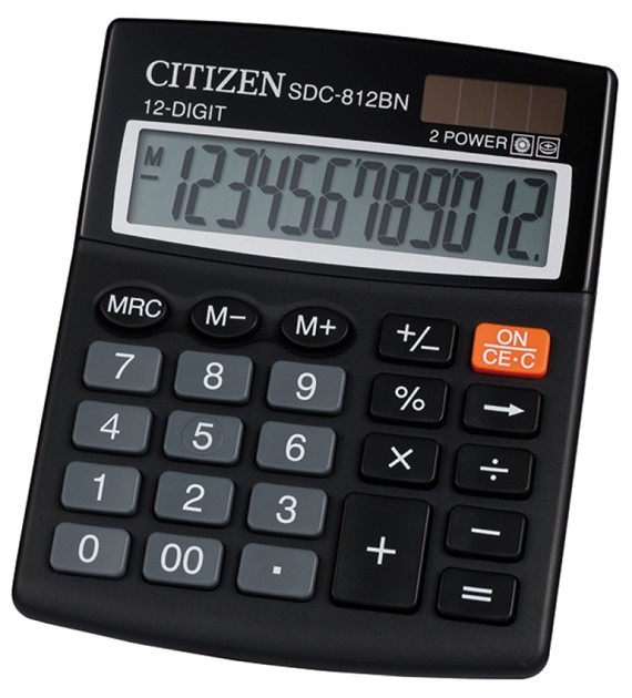 Kalkulator Citizen SDC 812NR