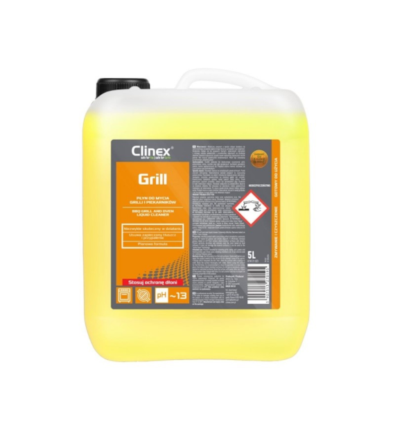 Płyn CLINEX Grill, do mycia grilli i piekarników, 5l