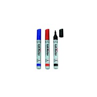 Marker Permamentny Wodoodporny Niebieski Okrągła Końcówka 1-4mm 08665507 Herlitz Niebieski