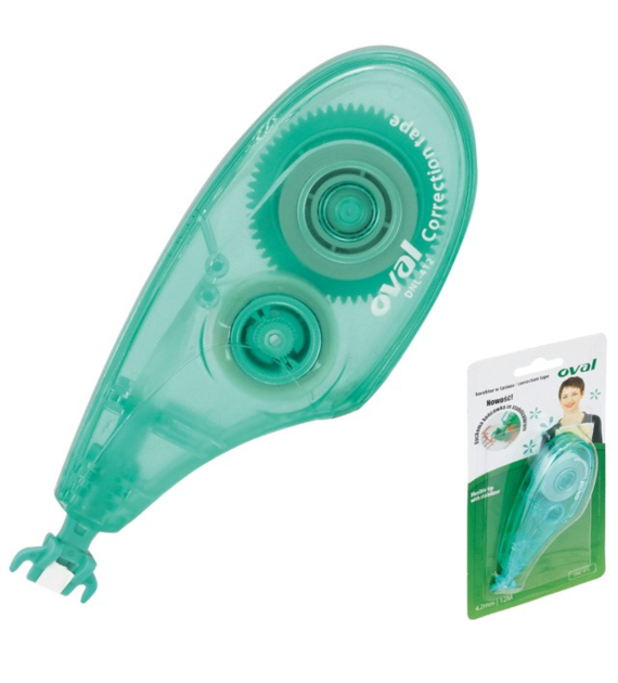 Korektor w Taśmie 4,2mm x 12m DNL-412 Oval